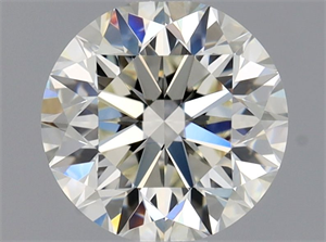 Picture of Natural Diamond 0.83 Carats, Round with Very Good Cut, K Color, VVS1 Clarity and Certified by GIA