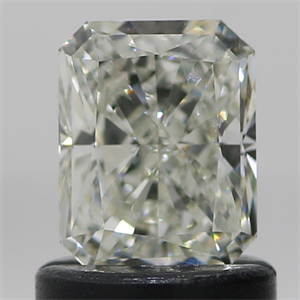 Picture of Natural Diamond 0.89 Carats, Radiant with  Cut, J Color, VS2 Clarity and Certified by GIA