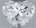 Diamante Natural 0.80 quilates, Corazón , Color E, claridad VVS2 y certificado GIA