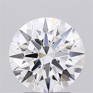 Picture of Lab Grown Diamond 2.59 Carats, Round with Ideal Cut, D Color, VVS1 Clarity and Certified by IGI