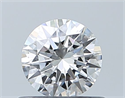 Diamante Natural 0.50 quilates, Redondo , Color F, claridad SI1 y certificado GIA
