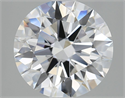 Lab Grown Diamond 2.09 Carats, Round with Ideal Cut, D Color, VVS2 Clarity and Certified by IGI