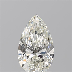 Picture of Natural Diamond 1.07 Carats, Pear with  Cut, J Color, VS1 Clarity and Certified by GIA