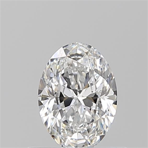 Picture of Natural Diamond 0.51 Carats, Oval with  Cut, D Color, VVS2 Clarity and Certified by GIA