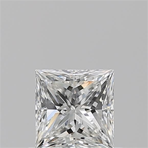 Foto Diamante Natural 0.62 quilates, Princesa , Color G, claridad VS2 y certificado GIA de