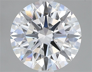 Picture of Lab Grown Diamond 2.73 Carats, Round with Excellent Cut, D Color, VS1 Clarity and Certified by GIA