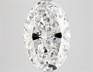 Picture of Natural Diamond 3.01 Carats, Oval with  Cut, D Color, VVS2 Clarity and Certified by GIA