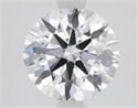 Del inventario de diamantes de laboratorio, 1.57 quilates, Redondo , Color F, claridad VS2 y certificado IGI