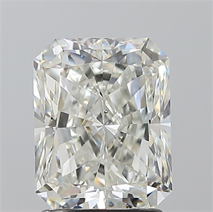 Picture of Natural Diamond 2.02 Carats, Radiant with  Cut, I Color, SI1 Clarity and Certified by GIA