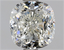 Natural Diamond 1.20 Carats, Cushion with  Cut, K Color, SI2 Clarity and Certified by GIA