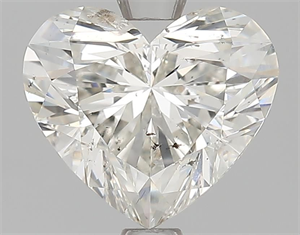 Picture of Natural Diamond 2.01 Carats, Heart with  Cut, H Color, SI2 Clarity and Certified by HRD