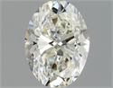 Diamante Natural 0.90 quilates, Ovalado , Color J, claridad VVS1 y certificado GIA
