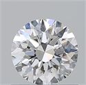 Diamante Natural 0.71 quilates, Redondo , Color G, claridad VVS2 y certificado GIA