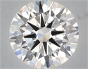 Lab Grown Diamond 5.07 Carats, Round with Excellent Cut, E Color, VVS1 Clarity and Certified by IGI