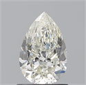 Natural Diamond 0.92 Carats, Pear with  Cut, J Color, VS2 Clarity and Certified by GIA