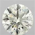 Diamante Natural 3.50 quilates, Redondo , Color N, claridad VS2 y certificado IGI