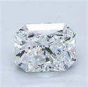 Diamante Natural 3.01 quilates, Radiante , Color D, claridad VS2 y certificado GIA