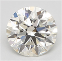 Diamante Natural 0.60 quilates, Redondo , Color J, claridad VVS1 y certificado GIA