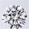 Del inventario de diamantes de laboratorio, 4.02 quilates, Redondo , Color E, claridad VS1 y certificado GIA
