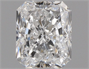 Natural Diamond 0.70 Carats, Radiant with  Cut, E Color, VS1 Clarity and Certified by GIA