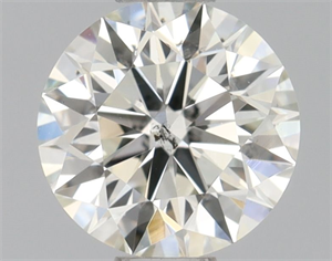 Foto Diamante Natural 0.44 quilates, Redondo , Color K, claridad SI2 y certificado GIA de