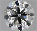 Diamante Natural 1.50 quilates, Redondo , Color F, claridad IF y certificado GIA