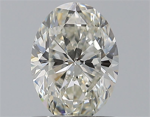 Picture of Natural Diamond 0.69 Carats, Oval with  Cut, I Color, SI2 Clarity and Certified by GIA