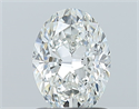 Diamante Natural 1.00 quilates, Ovalado , Color F, claridad SI1 y certificado GIA