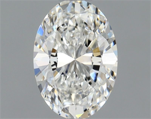 Picture of Natural Diamond 0.56 Carats, Oval with  Cut, F Color, VVS2 Clarity and Certified by GIA