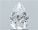 Natural Diamond 0.90 Carats, Pear with  Cut, E Color, VS1 Clarity and Certified by GIA