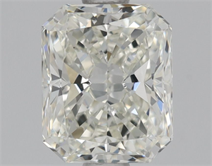 Picture of Natural Diamond 0.91 Carats, Radiant with  Cut, J Color, VS1 Clarity and Certified by GIA