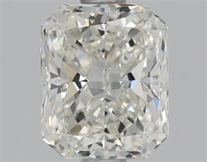 Picture of Natural Diamond 0.91 Carats, Radiant with  Cut, J Color, VS1 Clarity and Certified by GIA