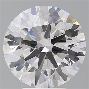 Picture of Lab Grown Diamond 5.10 Carats, Round with Ideal Cut, E Color, VVS2 Clarity and Certified by IGI
