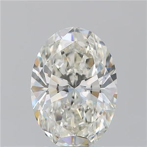 Foto Diamante Natural 3.03 quilates, Ovalado , Color J, claridad VS2 y certificado GIA de