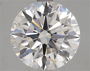 Picture of Lab Grown Diamond 3.08 Carats, Round with Excellent Cut, D Color, VVS1 Clarity and Certified by GIA