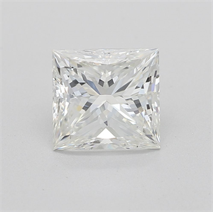 Foto Diamante Natural 1.00 quilates, Princesa , Color I, claridad SI1 y certificado GIA de
