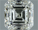 Natural Diamond 1.50 Carats, Asscher with  Cut, I Color, VVS2 Clarity and Certified by IGI