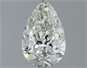 Natural Diamond 0.91 Carats, Pear with  Cut, I Color, VVS1 Clarity and Certified by IGI