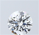 Lab Grown Diamond 2.01 Carats, Round with Ideal Cut, D Color, VVS1 Clarity and Certified by IGI