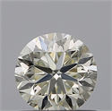 Diamante Natural 0.70 quilates, Redondo , Color K, claridad VVS2 y certificado IGI
