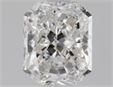 Natural Diamond 1.01 Carats, Radiant with  Cut, E Color, SI2 Clarity and Certified by HRD
