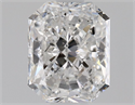 Natural Diamond 1.01 Carats, Radiant with  Cut, E Color, SI2 Clarity and Certified by HRD