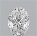 Natural Diamond 0.92 Carats, Oval with  Cut, E Color, VS1 Clarity and Certified by GIA