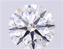 Lab Grown Diamond 4.09 Carats, Round with Ideal Cut, H Color, VVS1 Clarity and Certified by IGI