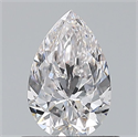 Diamante Natural 0.70 quilates, De pera , Color F, claridad VS2 y certificado GIA