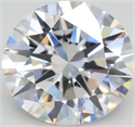 Lab Grown Diamond 2.72 Carats, Round with Excellent Cut, E Color, VS1 Clarity and Certified by GIA