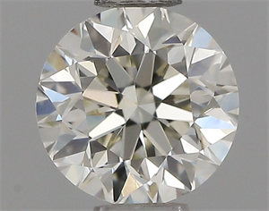 Picture of Natural Diamond 0.50 Carats, Round with Very Good Cut, J Color, VVS1 Clarity and Certified by IGI