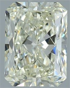 Picture of Natural Diamond 2.70 Carats, Radiant with  Cut, K Color, SI1 Clarity and Certified by IGI