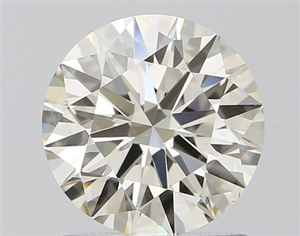 Picture of Natural Diamond 1.21 Carats, Round with Excellent Cut, J Color, SI1 Clarity and Certified by IGI