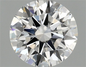 Picture of Lab Grown Diamond 1.10 Carats, Round with Ideal Cut, D Color, VVS2 Clarity and Certified by IGI